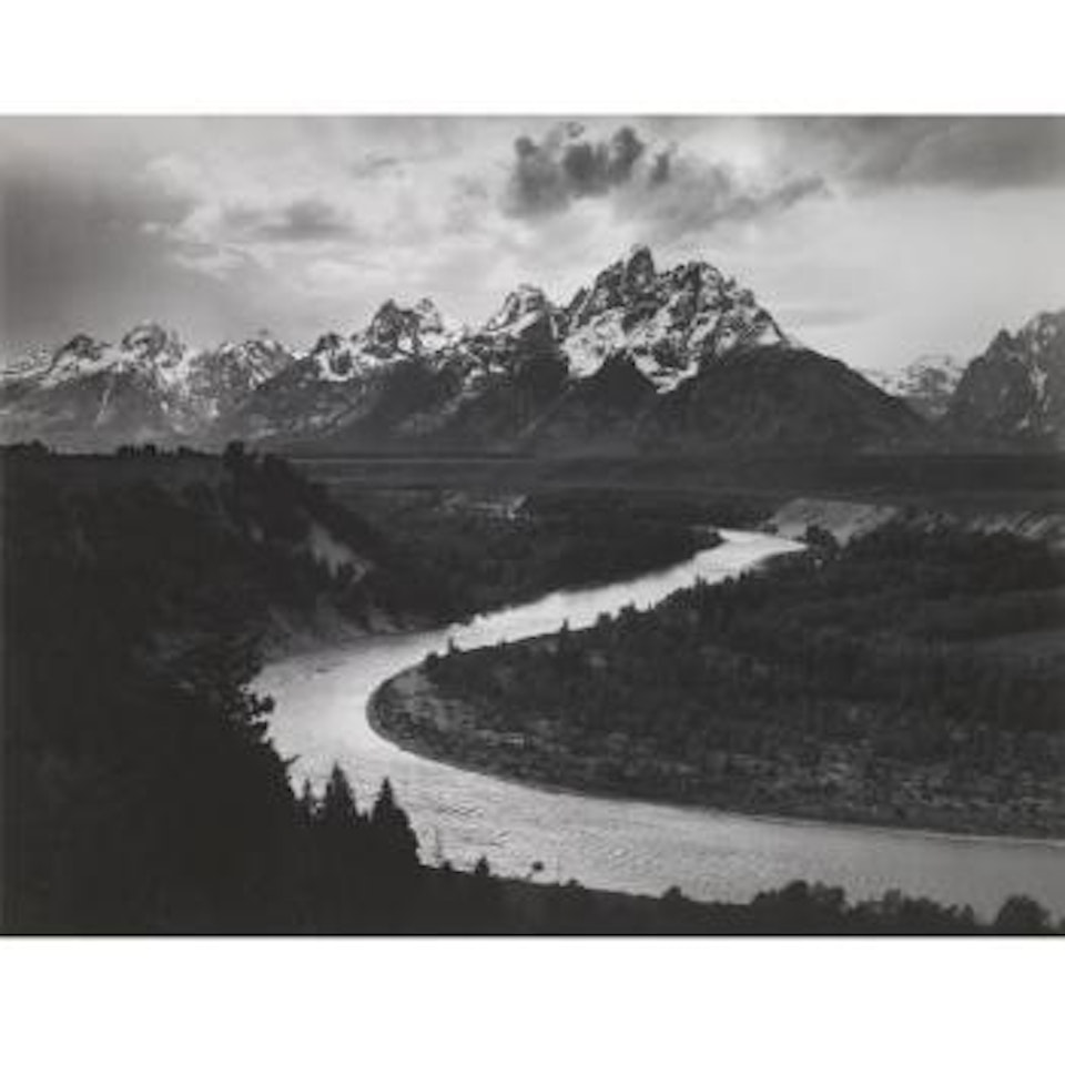 Grand Tetons And Snake River, Wyoming by Ansel Adams
