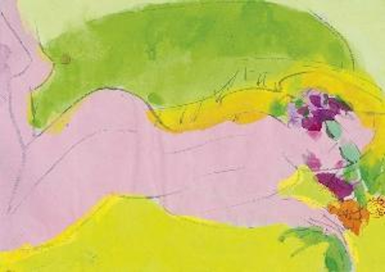 Endless dreaming about you by Walasse Ting