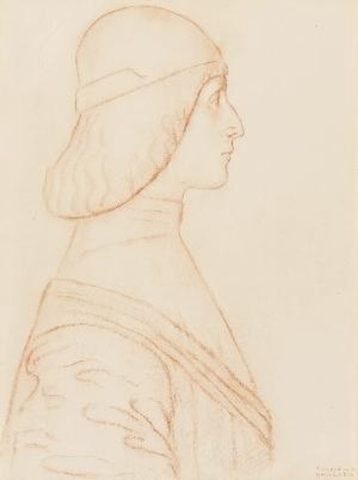 Un profil occidental by Fernand Khnopff