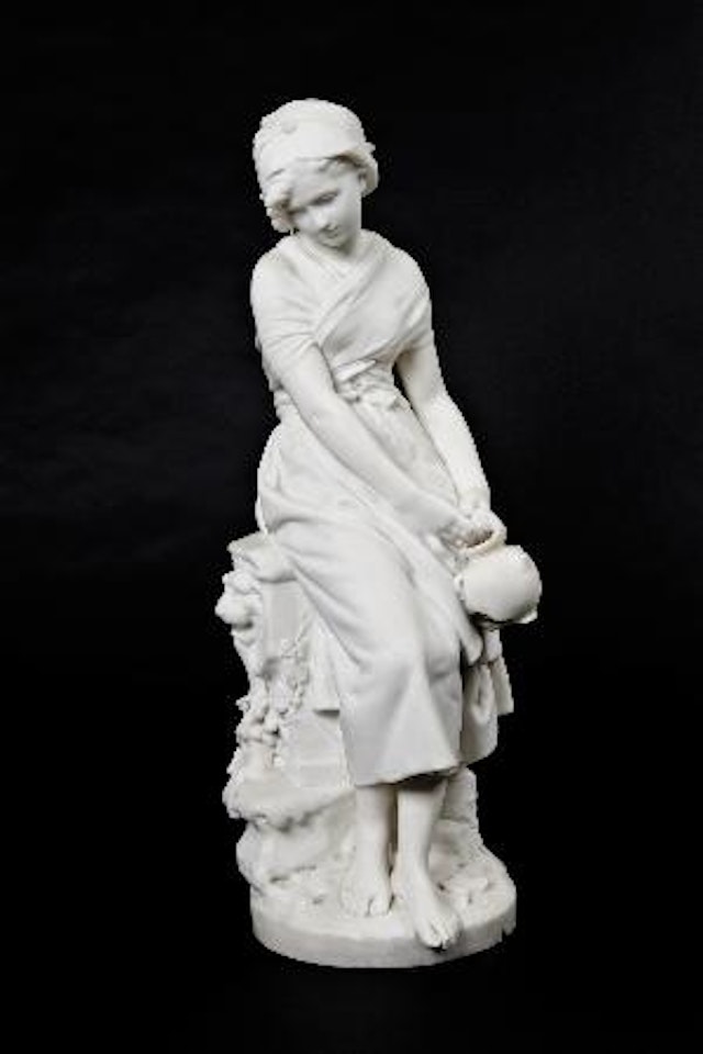 Jeune fille e la cruche - Jong meisje met kruik by Mathurin Moreau