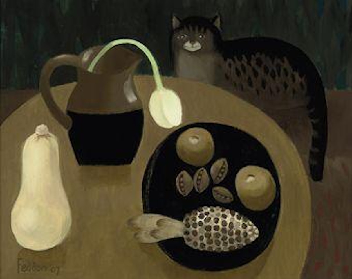The Cat by Mary Fedden