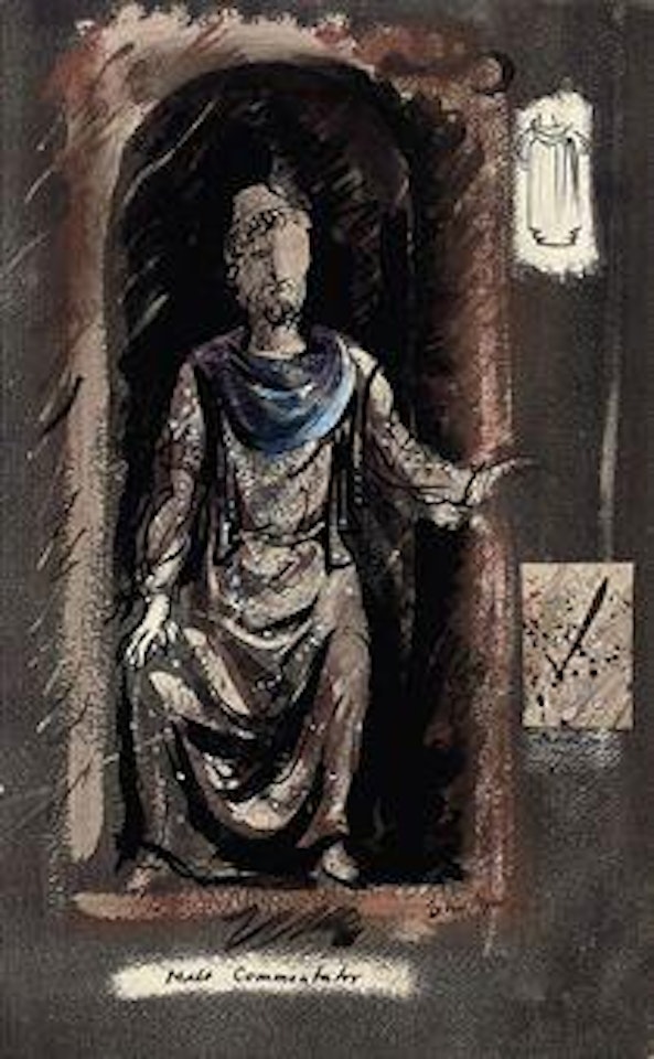Male Commentator by John Piper