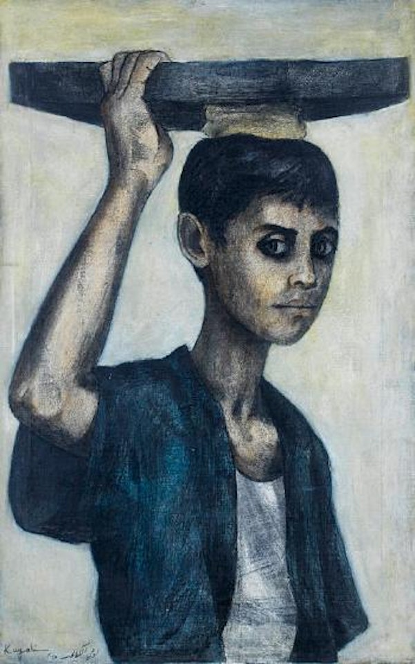The young Ka'ik seller by Louai Kayali