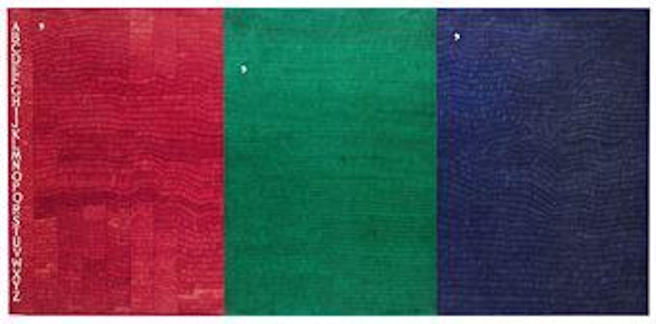 A E B by Alighiero Boetti