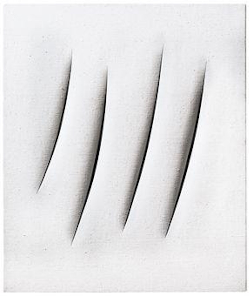 Concetto spaziale, Attese by Lucio Fontana
