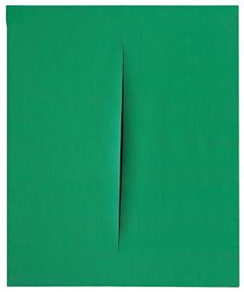 Concetto Spaziale, Attese by Lucio Fontana