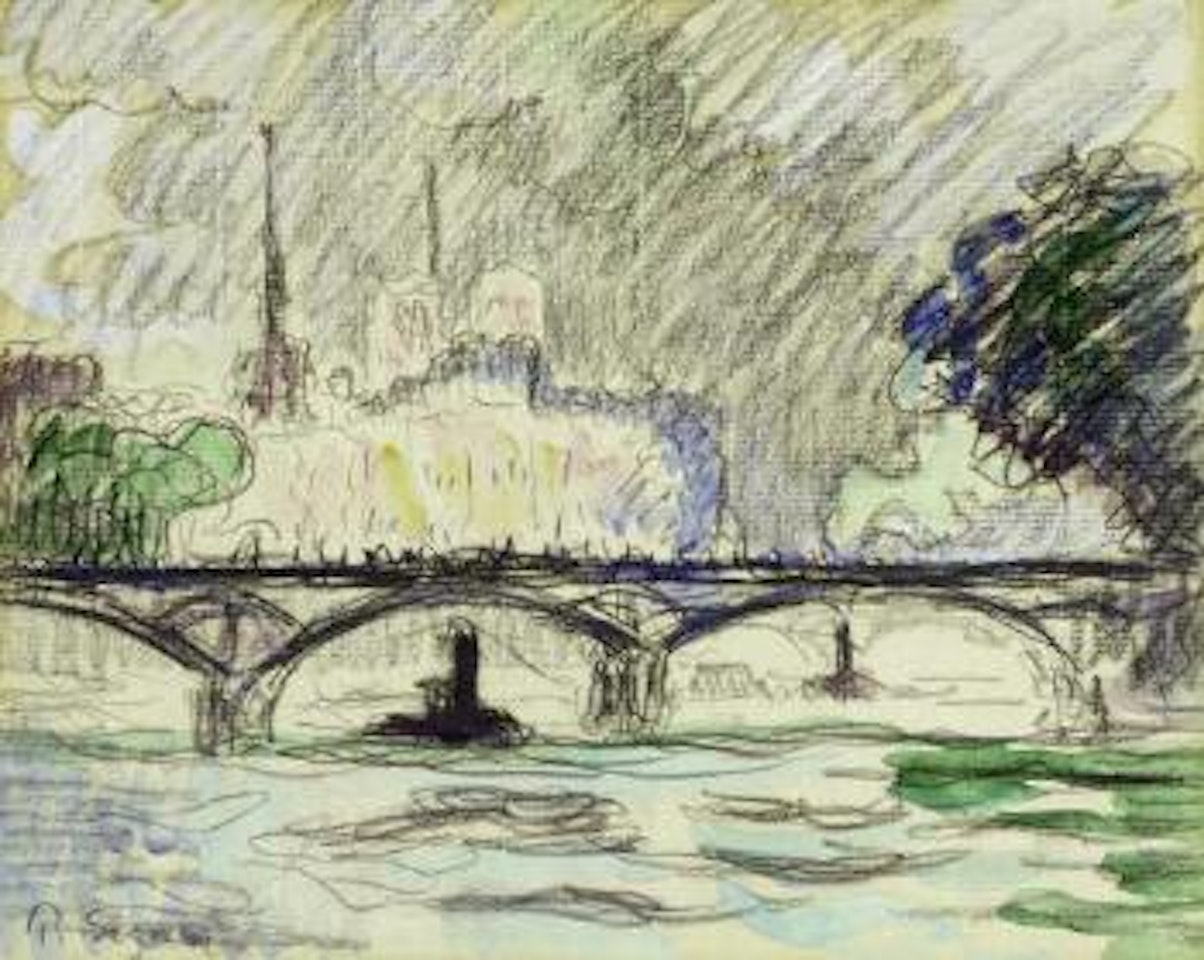 Pont des Arts by Paul Signac