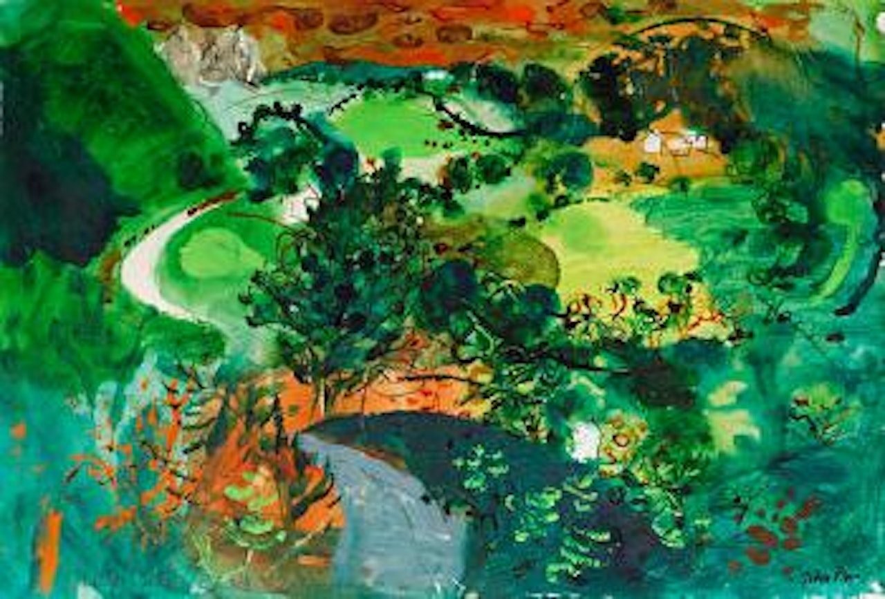 Wolfs castle, Pembrokeshire by John Piper