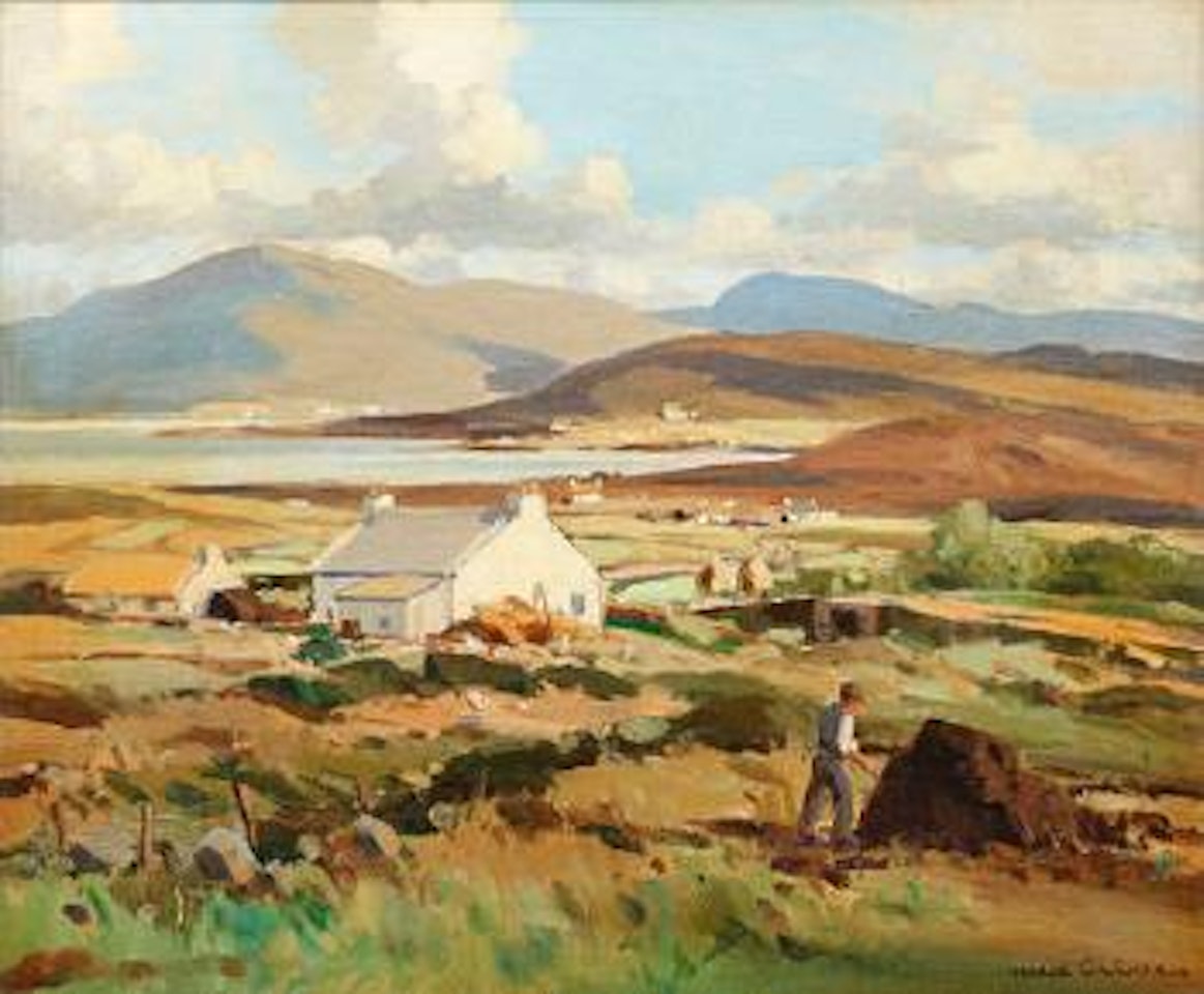 On Achill Island, Co Mayo by Maurice Canning Wilks