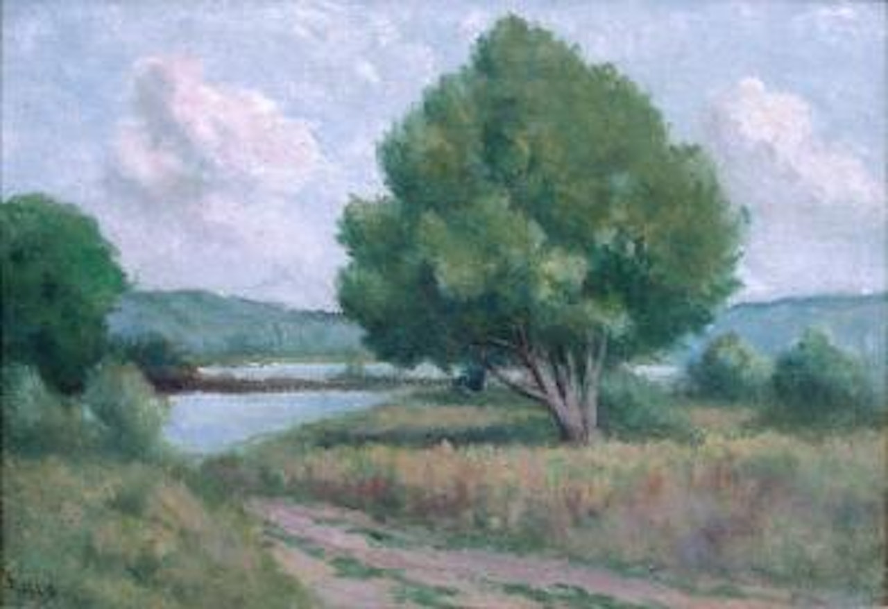 Paysage de la Roche-Guyon by Maximilien Luce