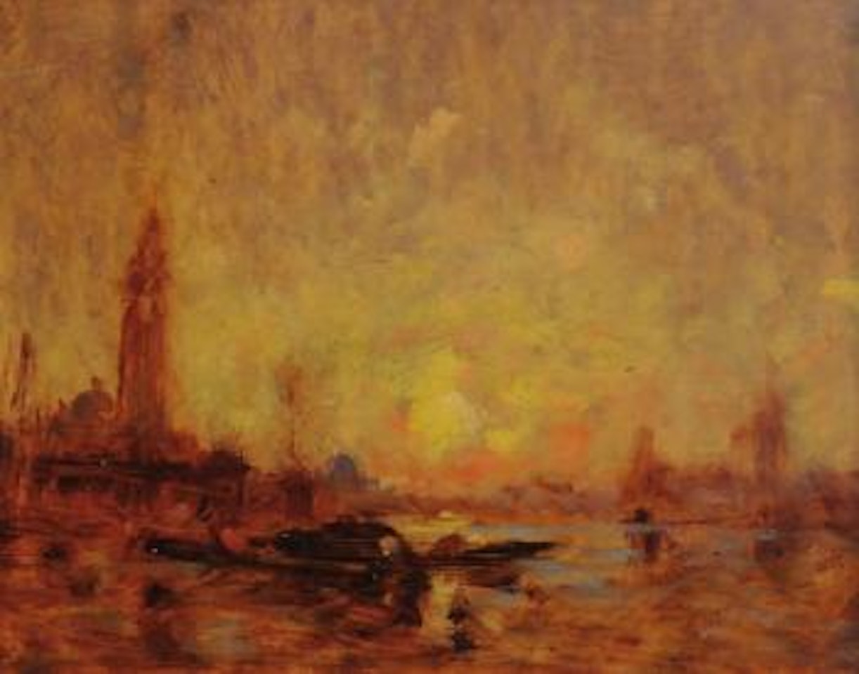 Vue de Venise by Félix Ziem