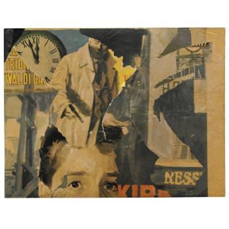A Minuit by Mimmo Rotella