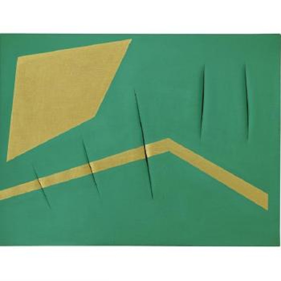 Concetto Spaziale, Attese by Lucio Fontana