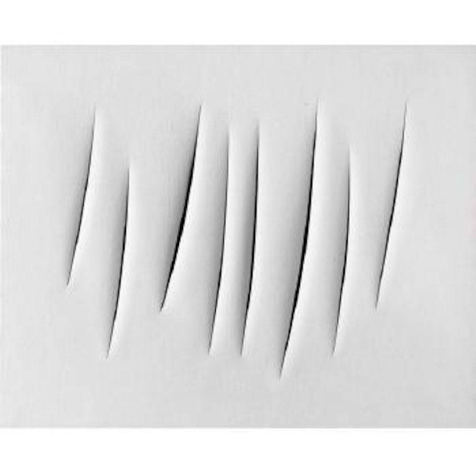 Concetto Spaziale, Attese by Lucio Fontana