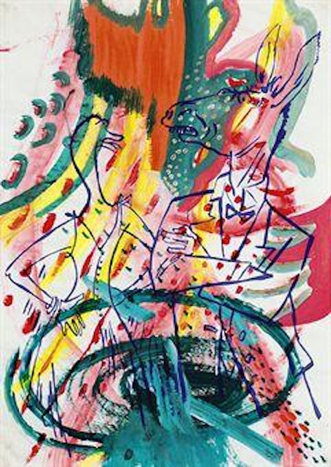 Gans und Esel by Sigmar Polke