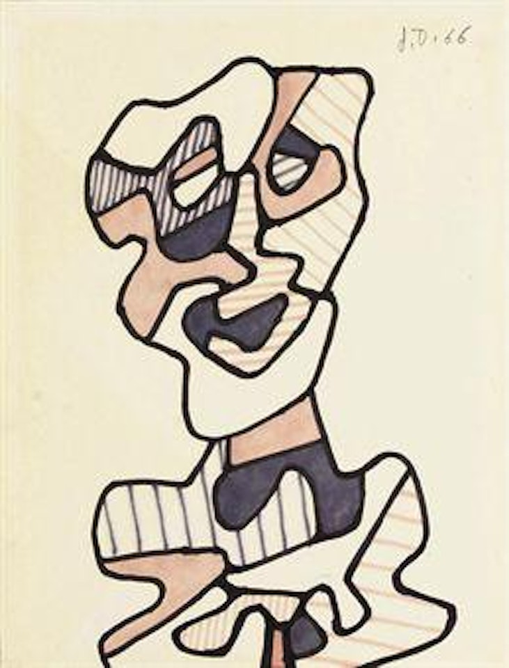Personnage (Buste) by Jean Dubuffet