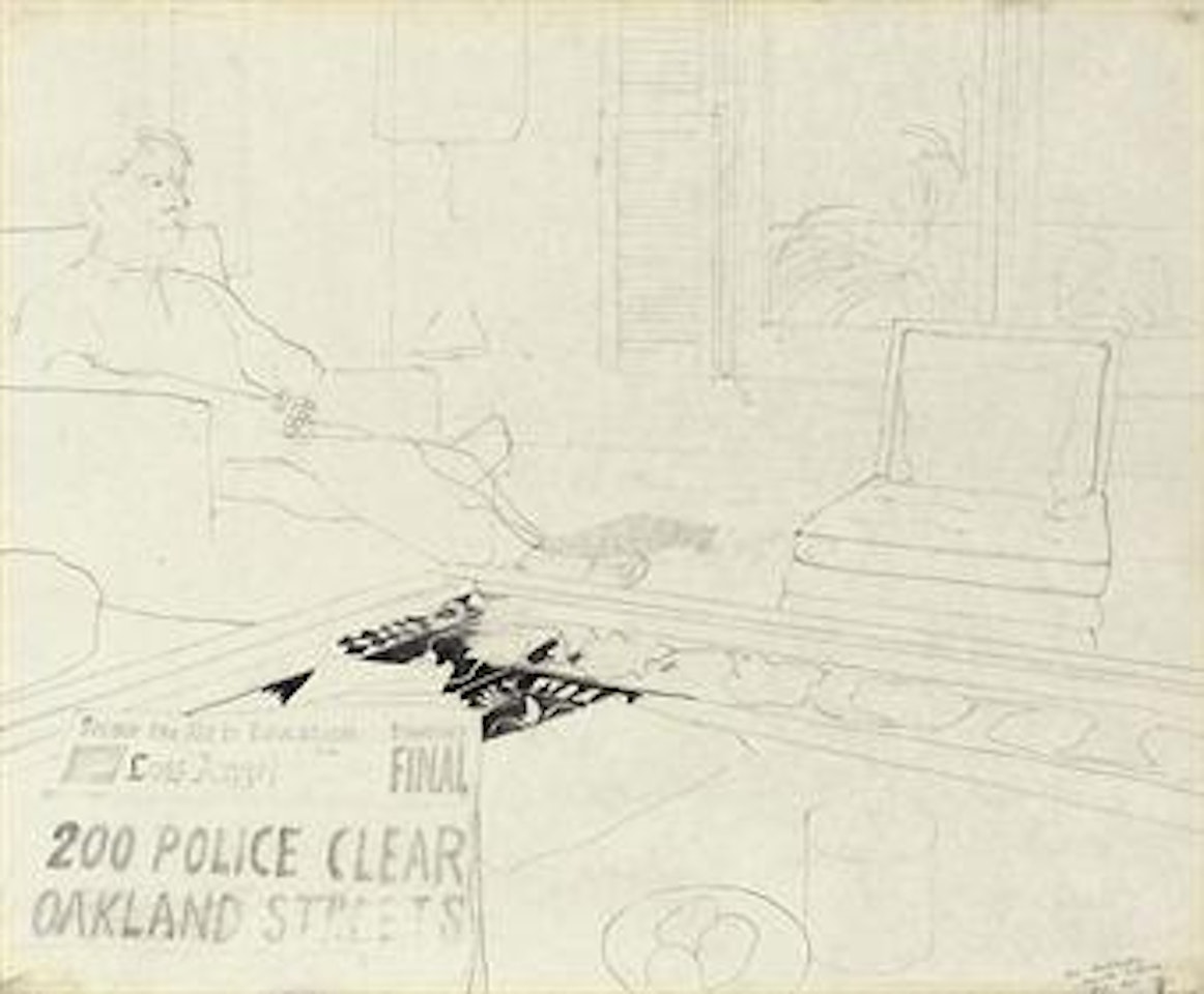 Don Bachardy by David Hockney