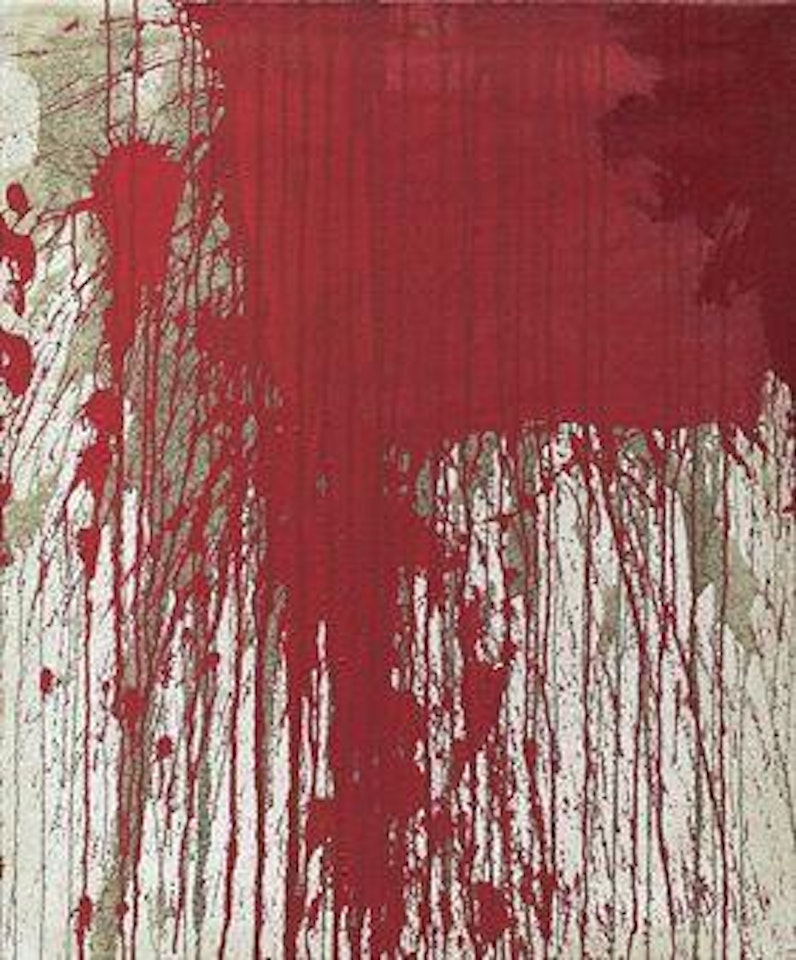Schüttbild by Hermann Nitsch