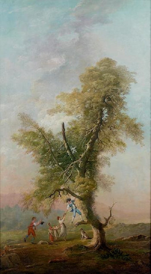 Les petits dénicheurs by Hubert Robert