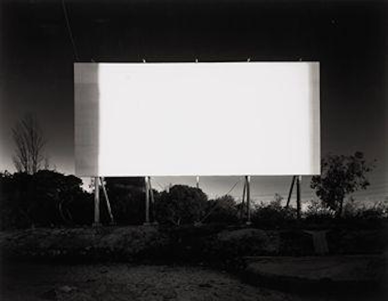 Stadium Drive-in Orange by Hiroshi Sugimoto