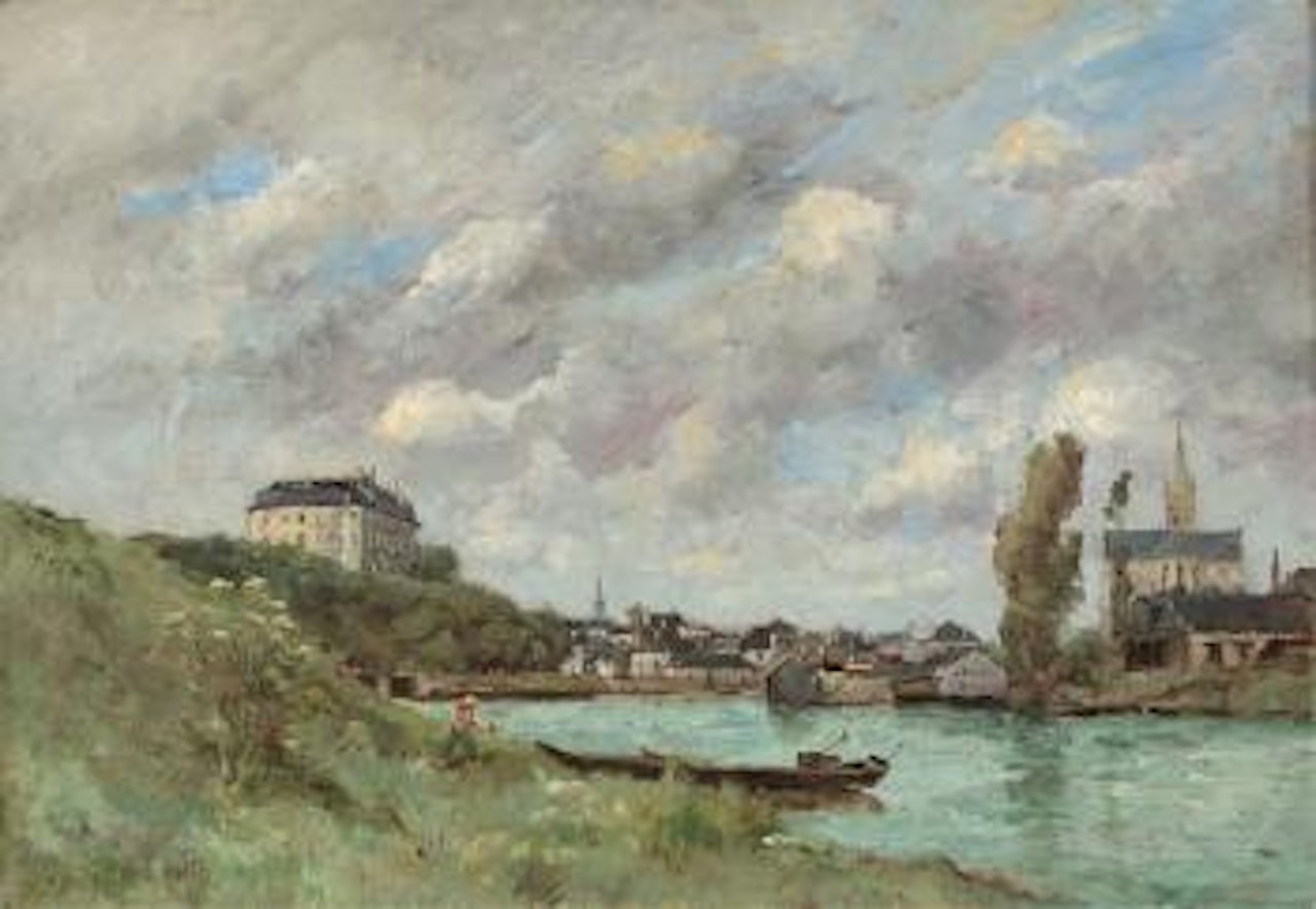 Sablé sur Sarthe by Paul Désiré Trouillebert