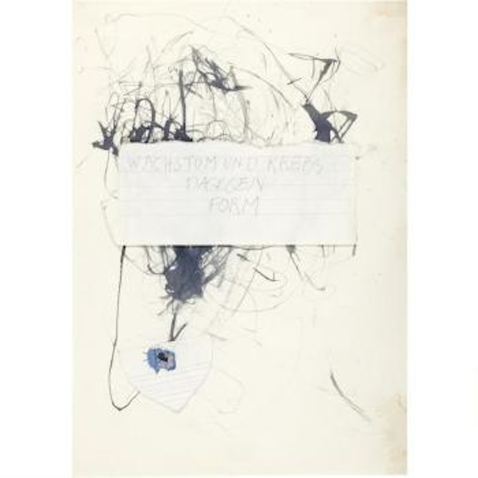 Wachstum Und Krebs Dagegen Form by Joseph Beuys