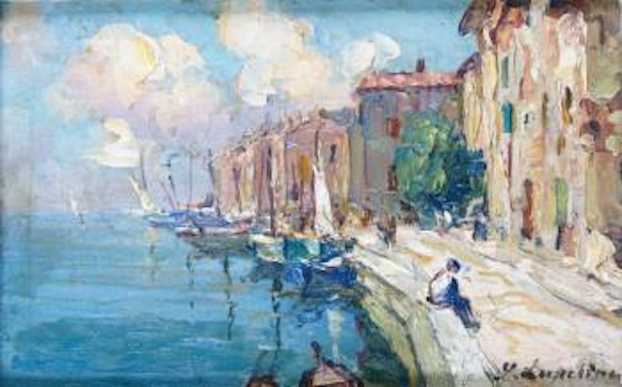 Les Martigues by Georgij Aleksandrovic Lapschin