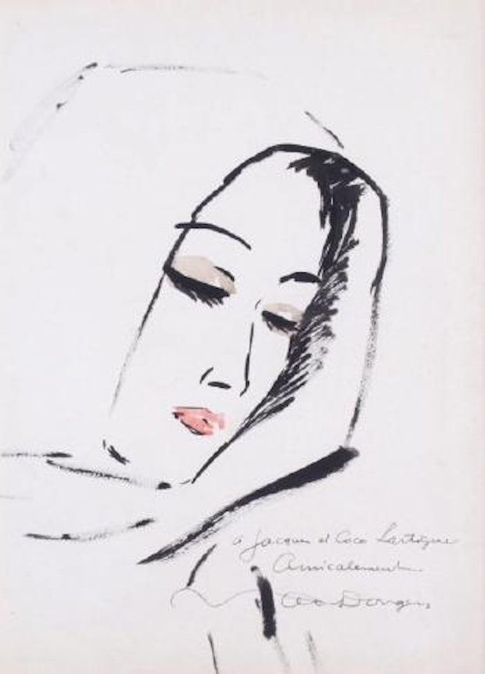 Portrait de jeune femme by Kees van Dongen