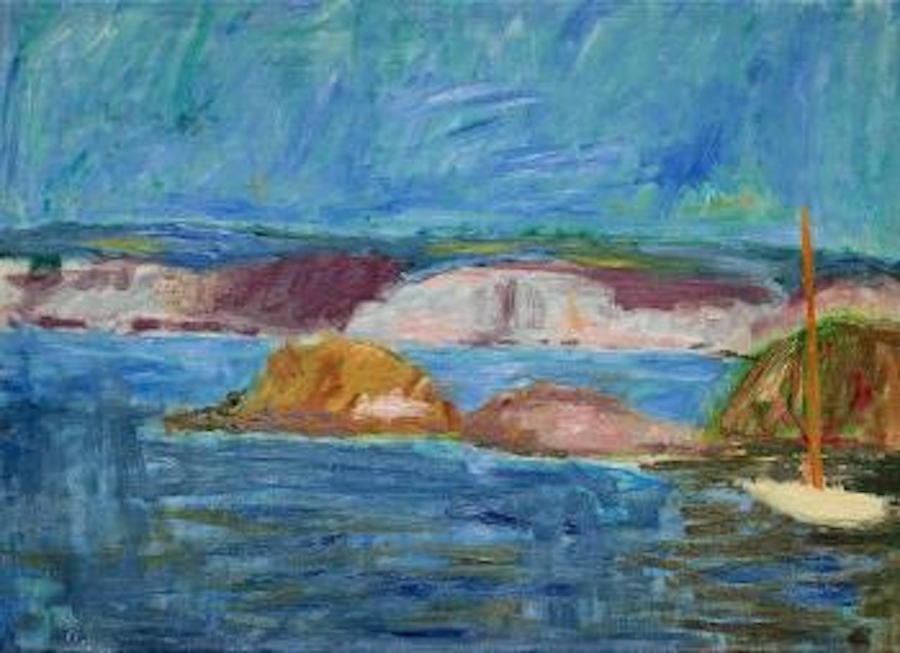 Sommarkväll i Bohuslän by Ragnar Sandberg