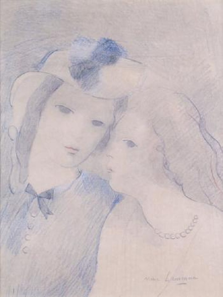 Les deux amies by Marie Laurencin
