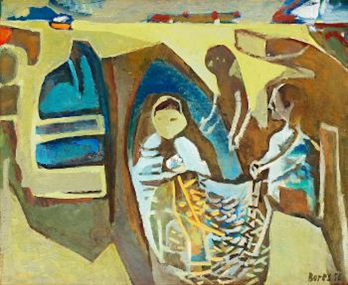 Remailleuses de filets by Francisco Bores