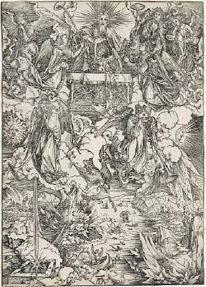 The Seven Angels with the Trumpets, from The Apocalypse (B. 68; M., Holl. 170) by Albrecht Dürer
