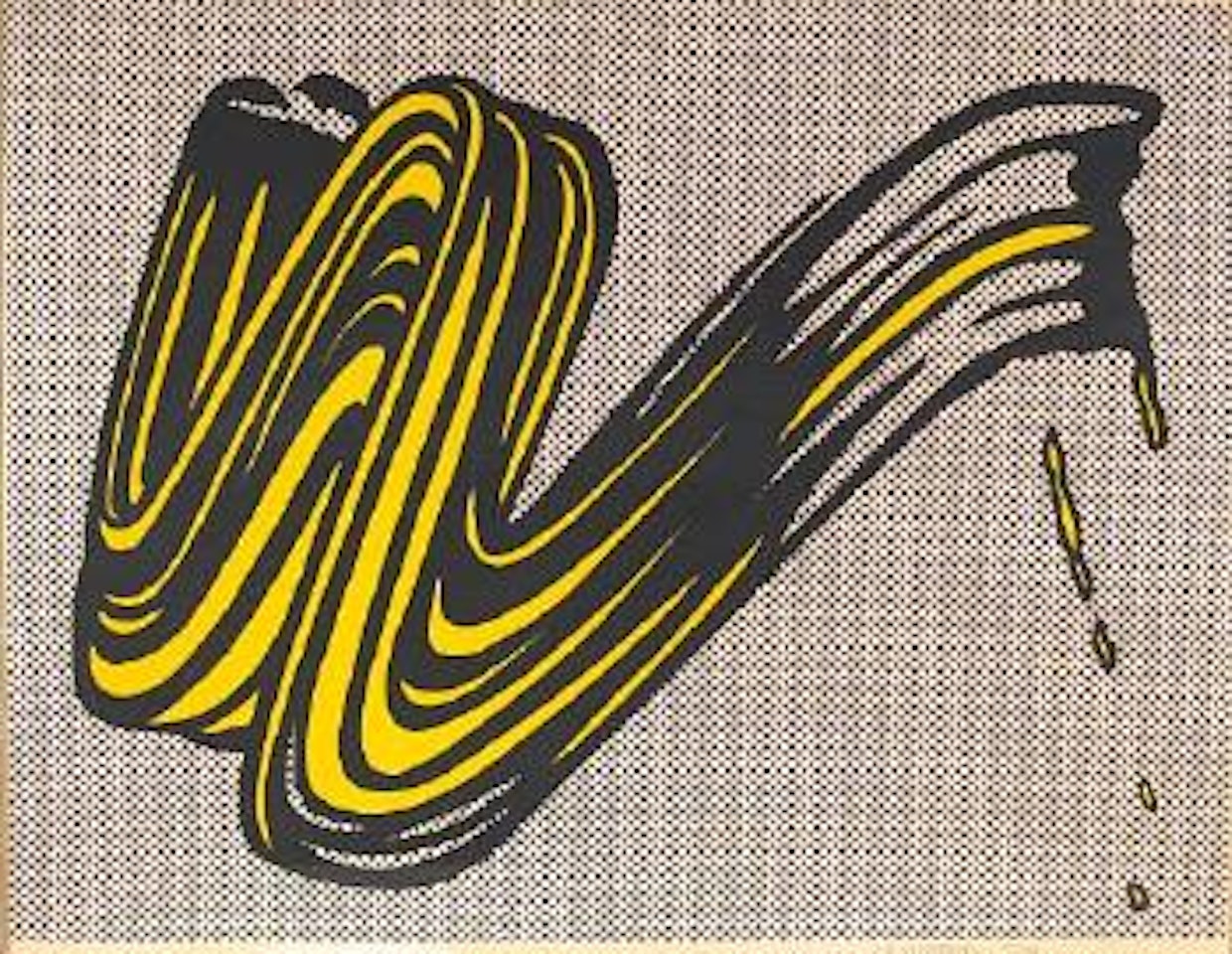 Brushstroke (C. II.5) by Roy Lichtenstein