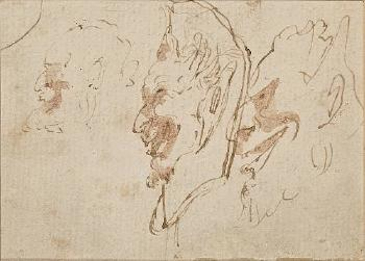 A study of a grotesque by Giovanni Battista Tiepolo