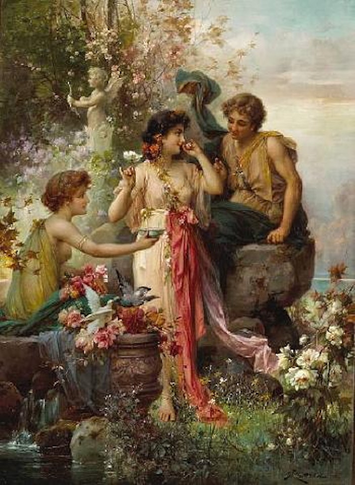 The love offering by Hans Zatzka