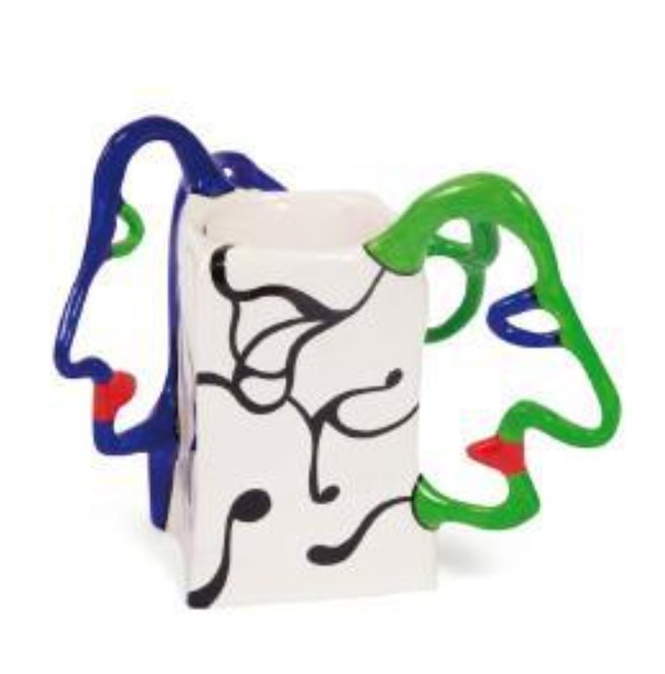 Vase aux deux têtes by Niki de Saint Phalle