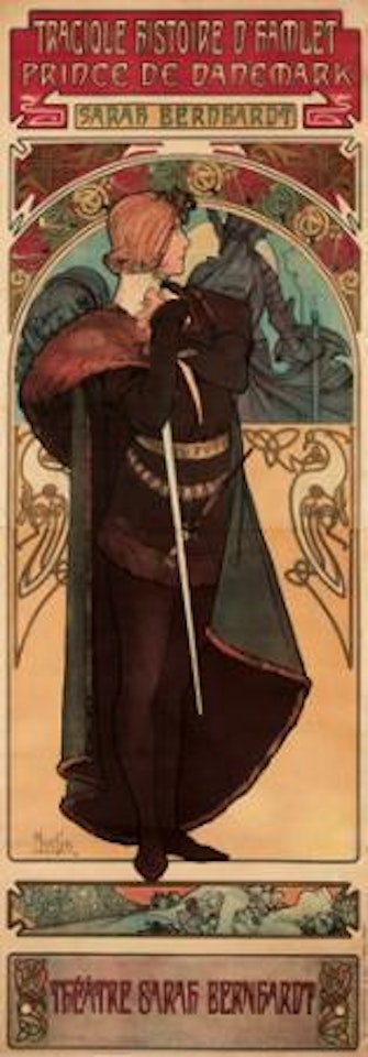 Hamlet by Alphonse Mucha