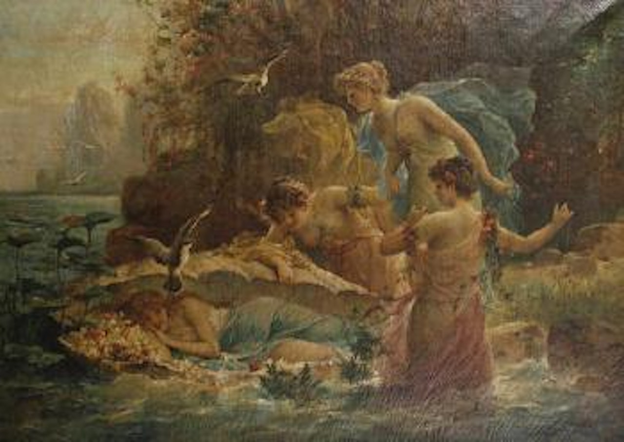 The birth of Venus by Hans Zatzka