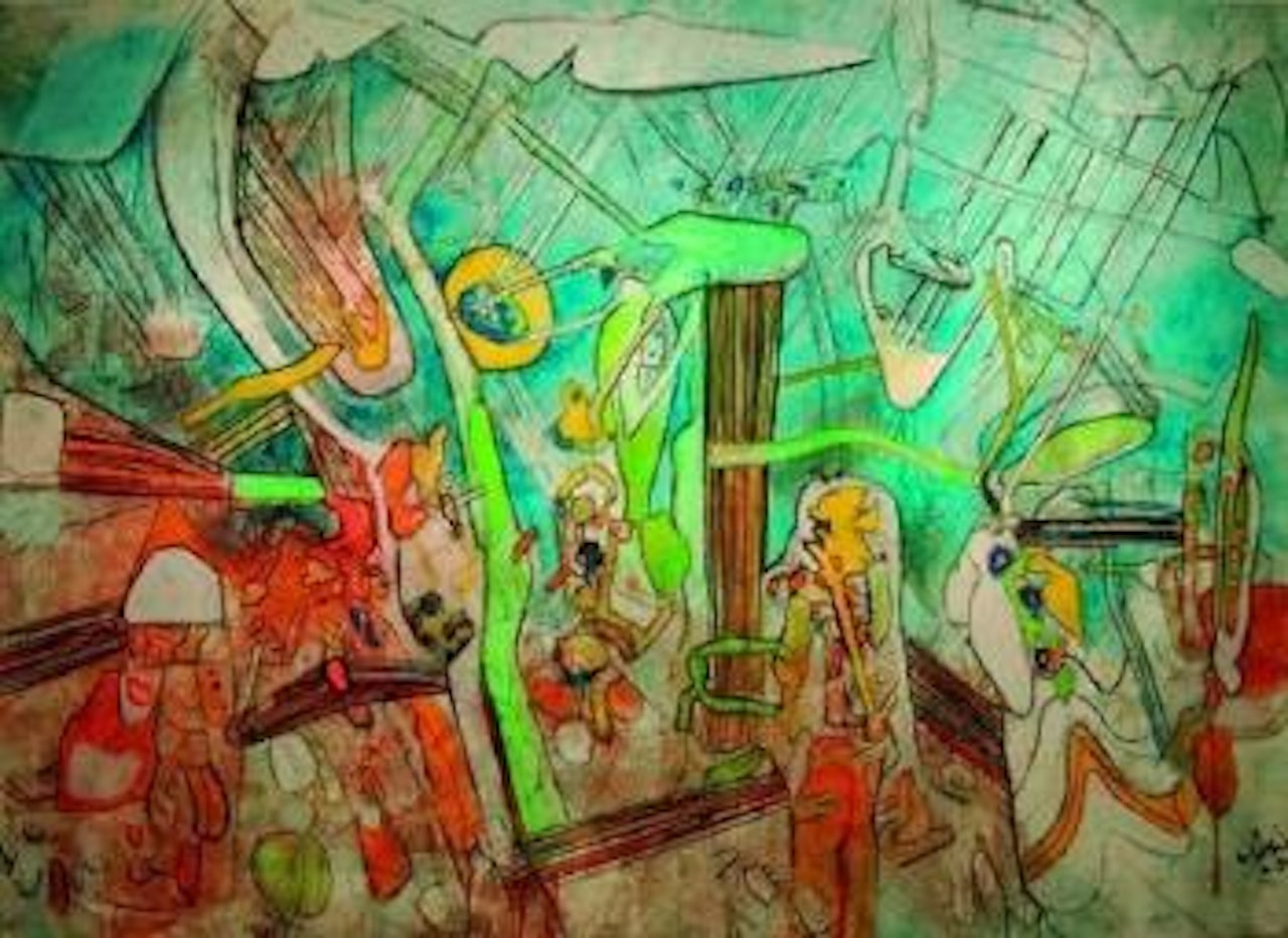 Vino dello spazio by Roberto Matta