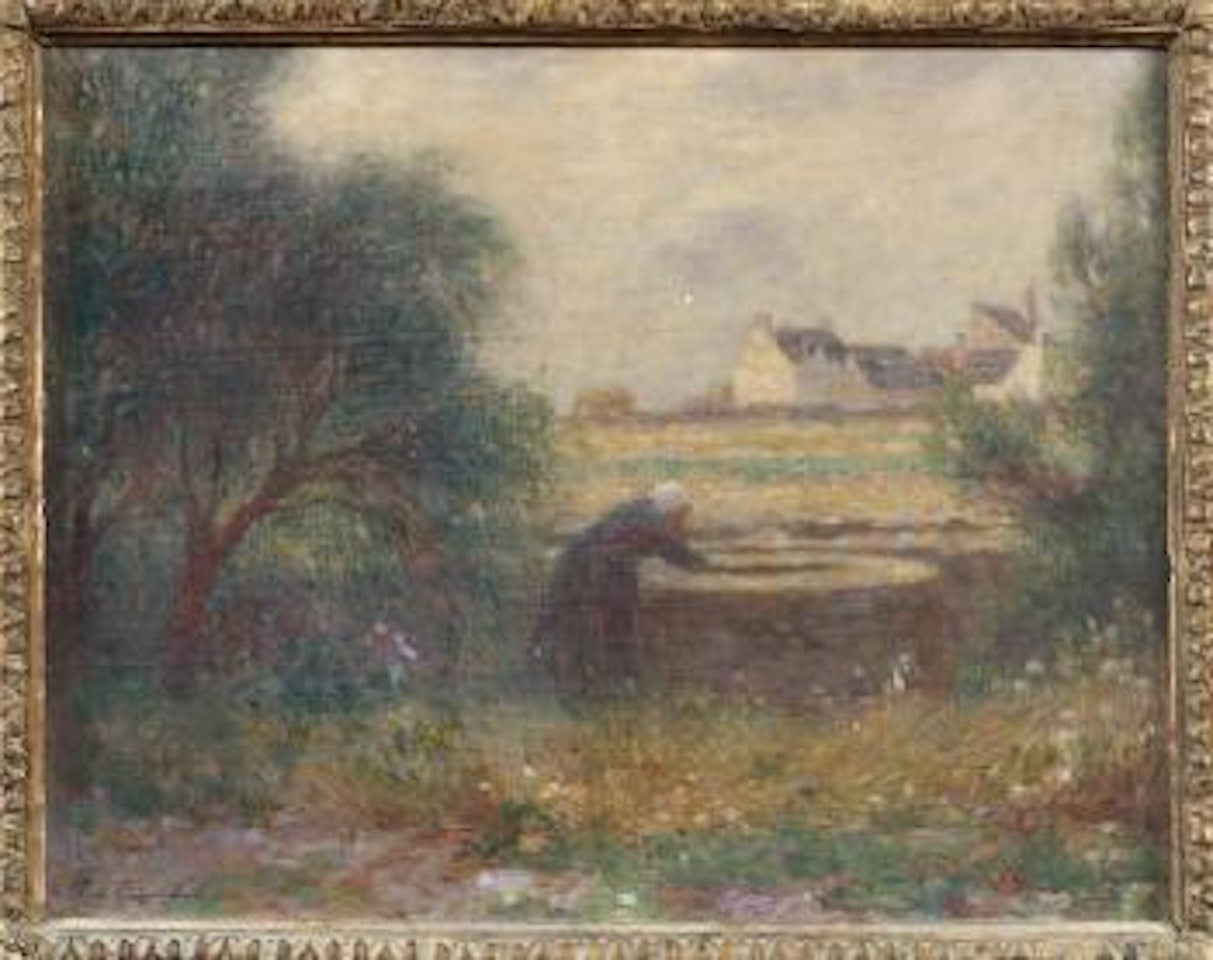 Paysanne au puits by Ferdinand du Puigaudeau