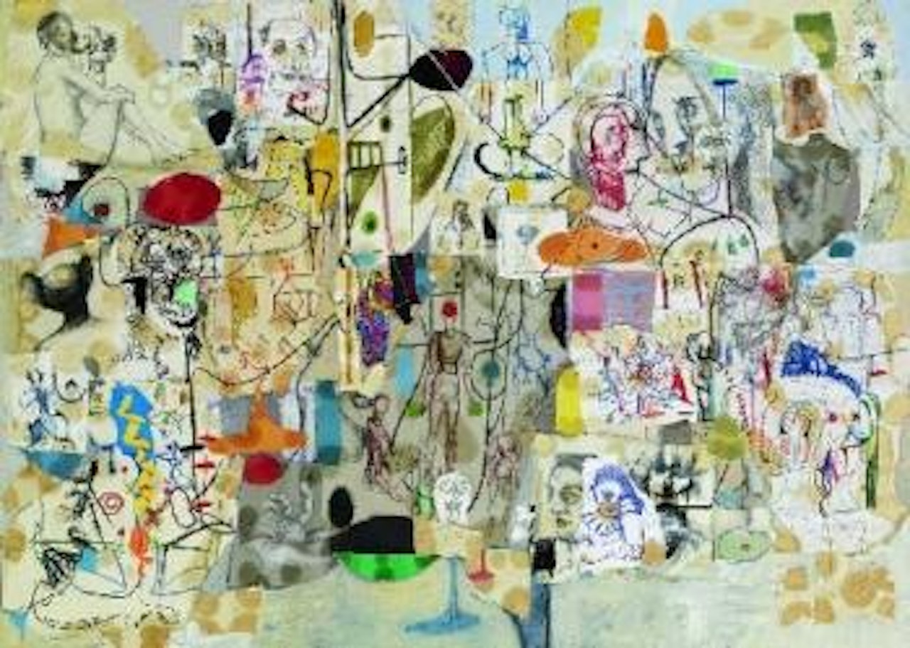 Mental states abstract hands and faces by George Condo