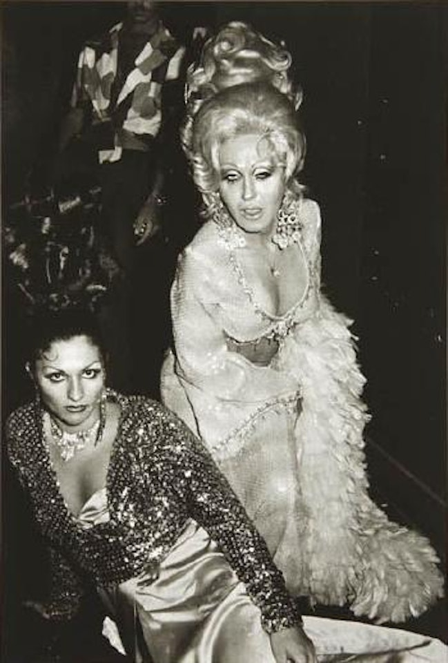 Colette and Winnie high, the Other Side, Boston by Nan Goldin