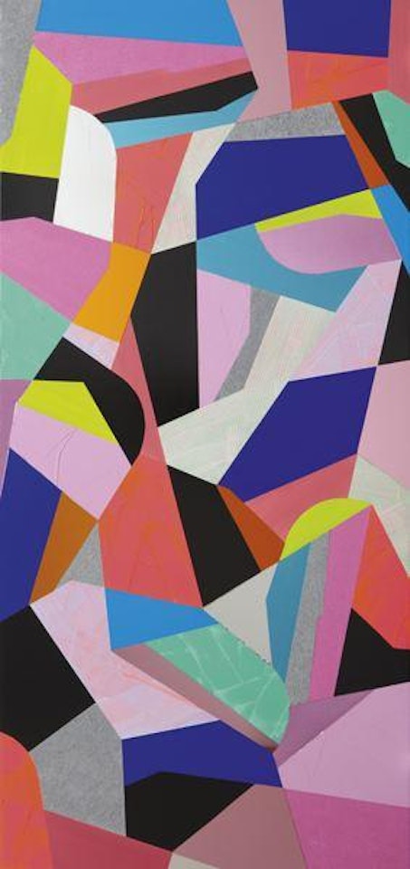 Untitled (Otto Freundlich mystic jogging) by Anselm Reyle