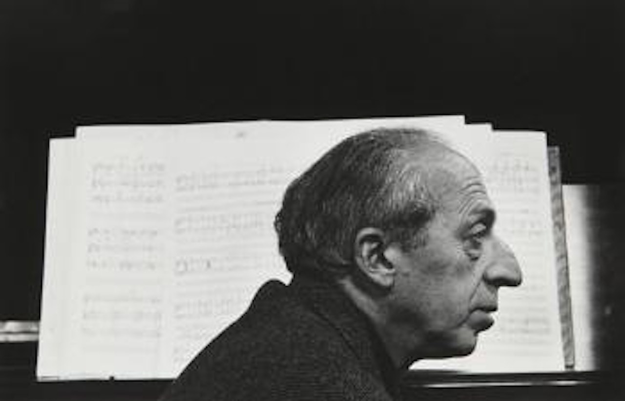 Aaron Copland, Peekskill, New York by Arnold Newman