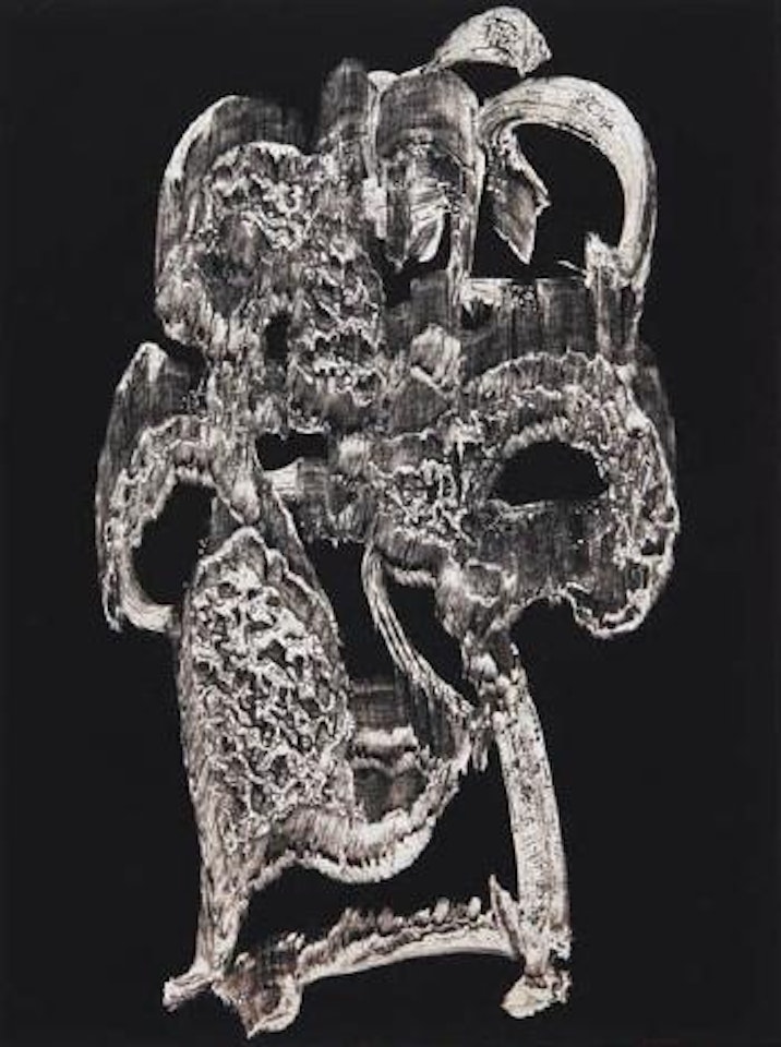 Untitled (Paint on Cellophane) by Frederick Sommer