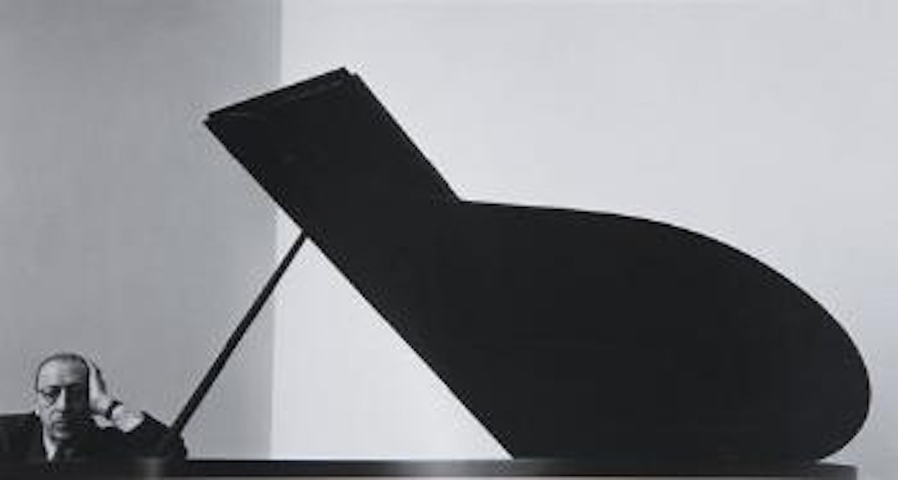 Igor Stravinsky, New York City by Arnold Newman