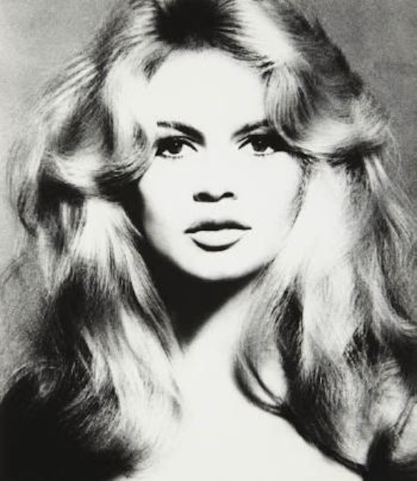 Brigitte Bardot, Hair by Alexandre, Paris Studio by Richard Avedon