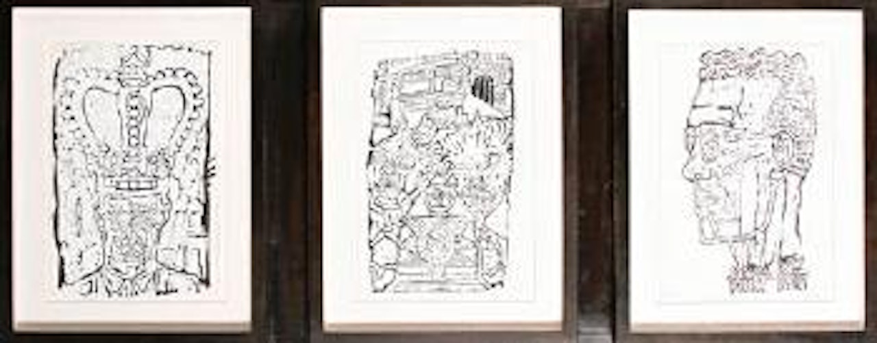 Brake-pedal down by John Bratby