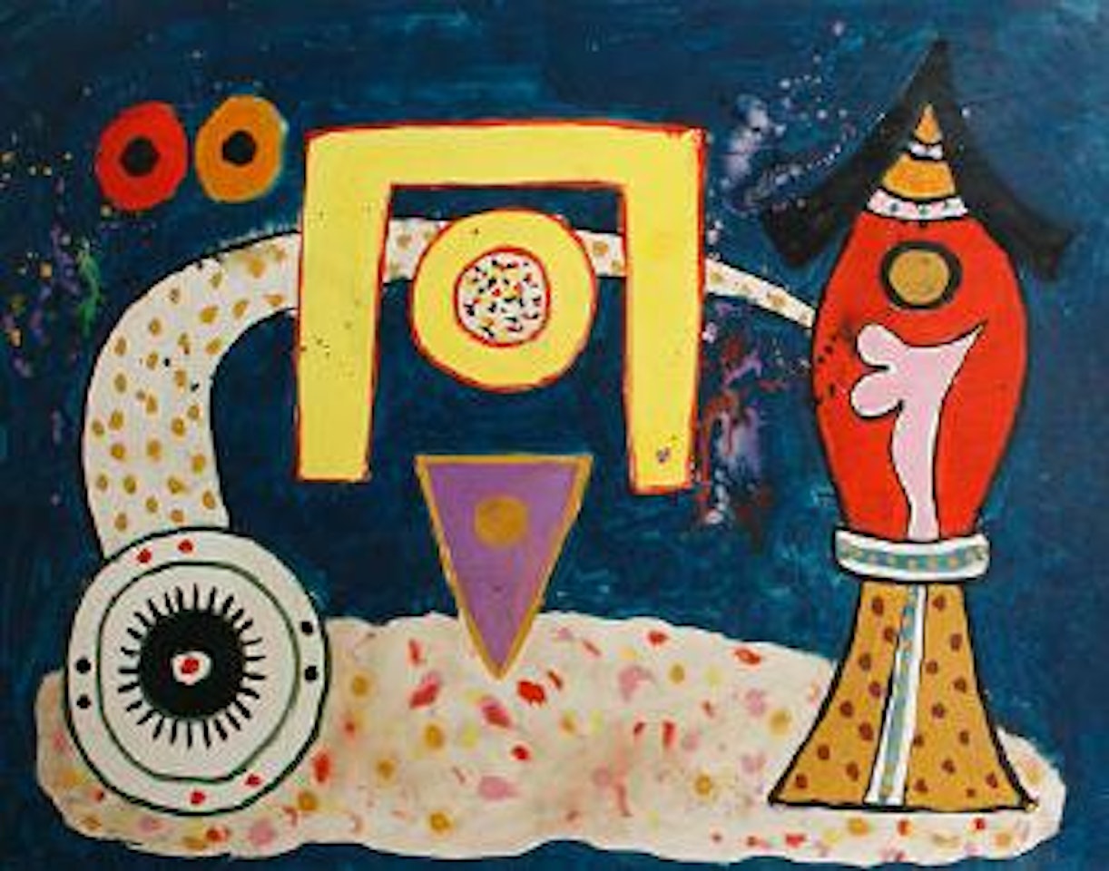Bird Gong no.3 by Alan Davie