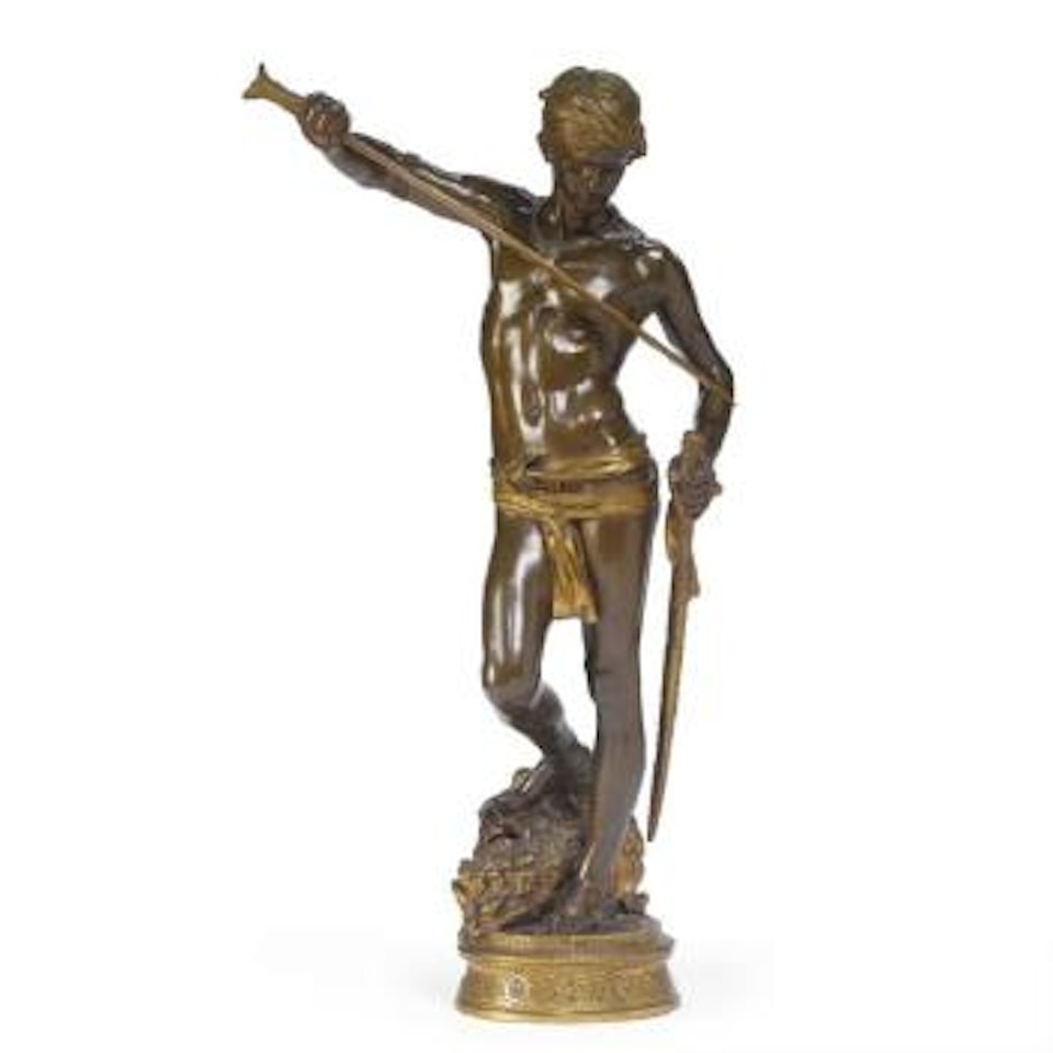 David Après Le Bataille by Marius Jean Antonin Mercie